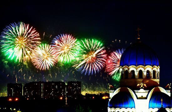 Международный фестиваль фейерверков "Ростех"