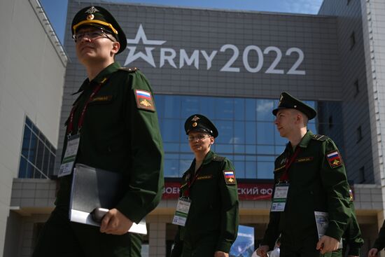 Открытие форума "Армия-2022" и армейских международных игр