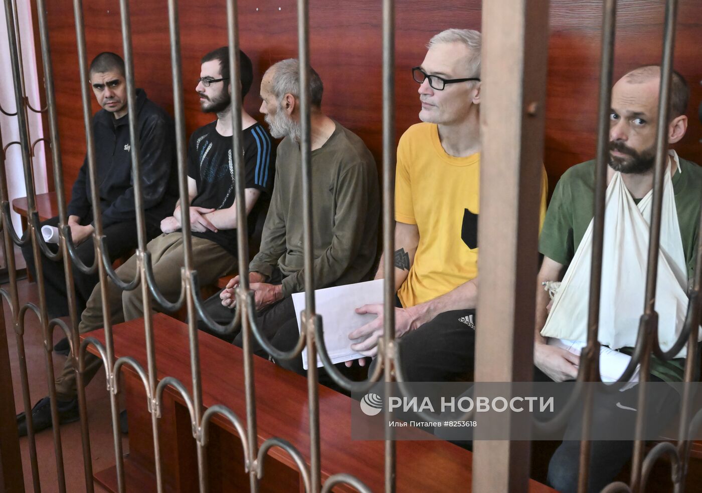 Суд над наемниками в Донецке