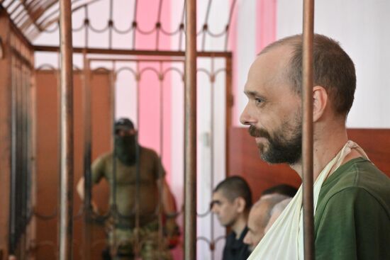 Суд над наемниками в Донецке