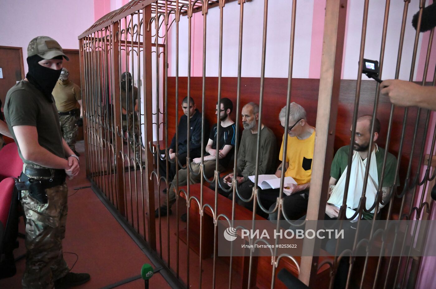 Суд над наемниками в Донецке