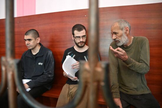 Суд над наемниками в Донецке