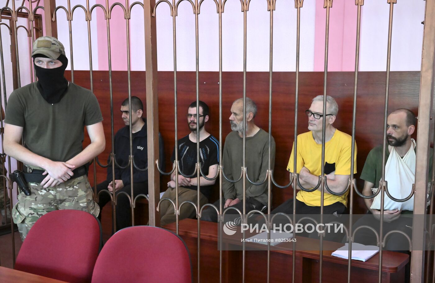 Суд над наемниками в Донецке