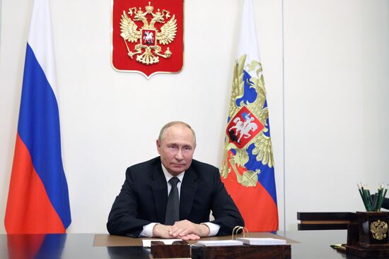 Обращение президента РФ В. Путина к участникам и гостям X Московской конференции по международной безопасности