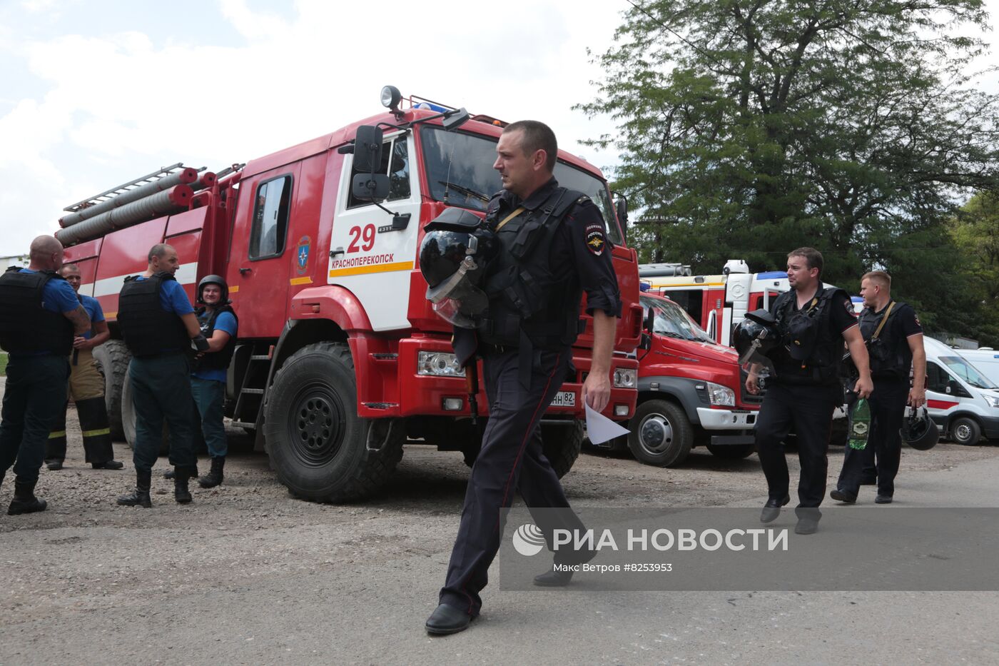 Взрывы в Джанкое