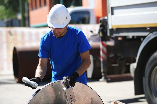 Подготовка системы теплоснабжения Москвы к отопительному сезону 