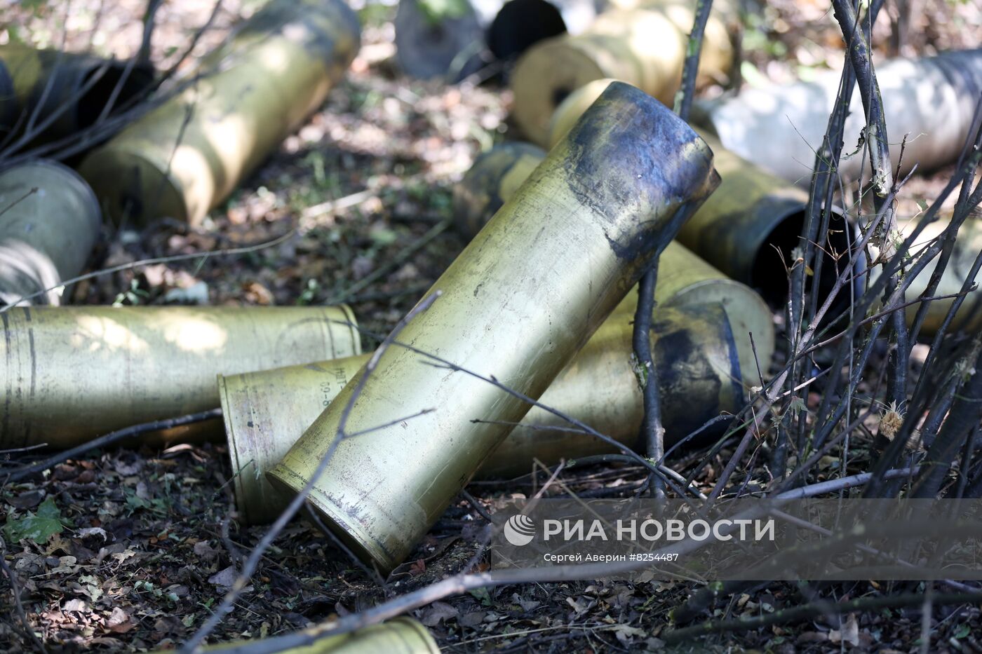 Работа артиллерии НМ ДНР на Авдеевском направлении