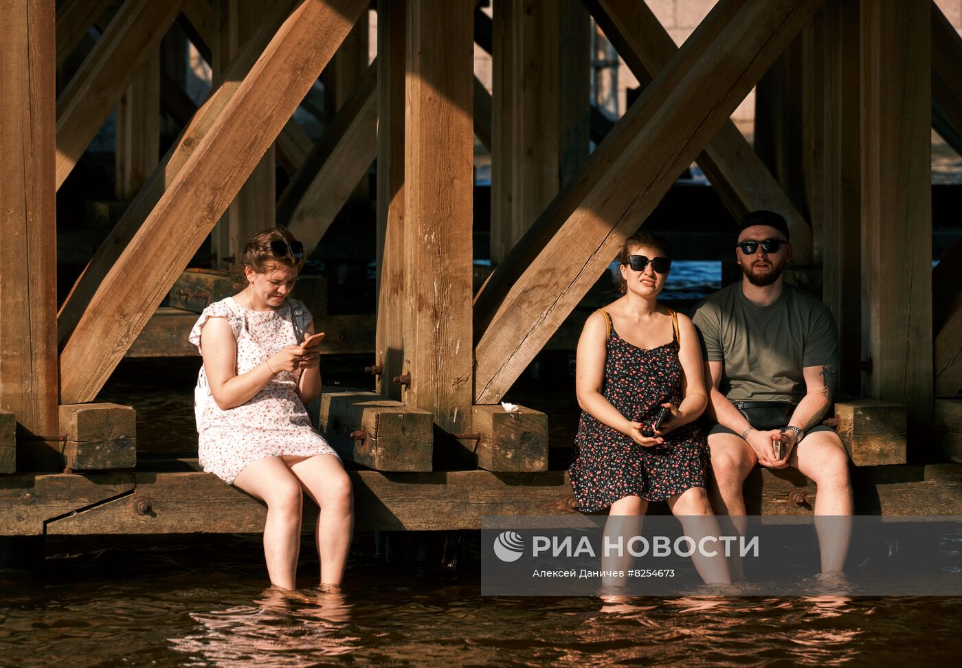 Жара в Санкт-Петербурге