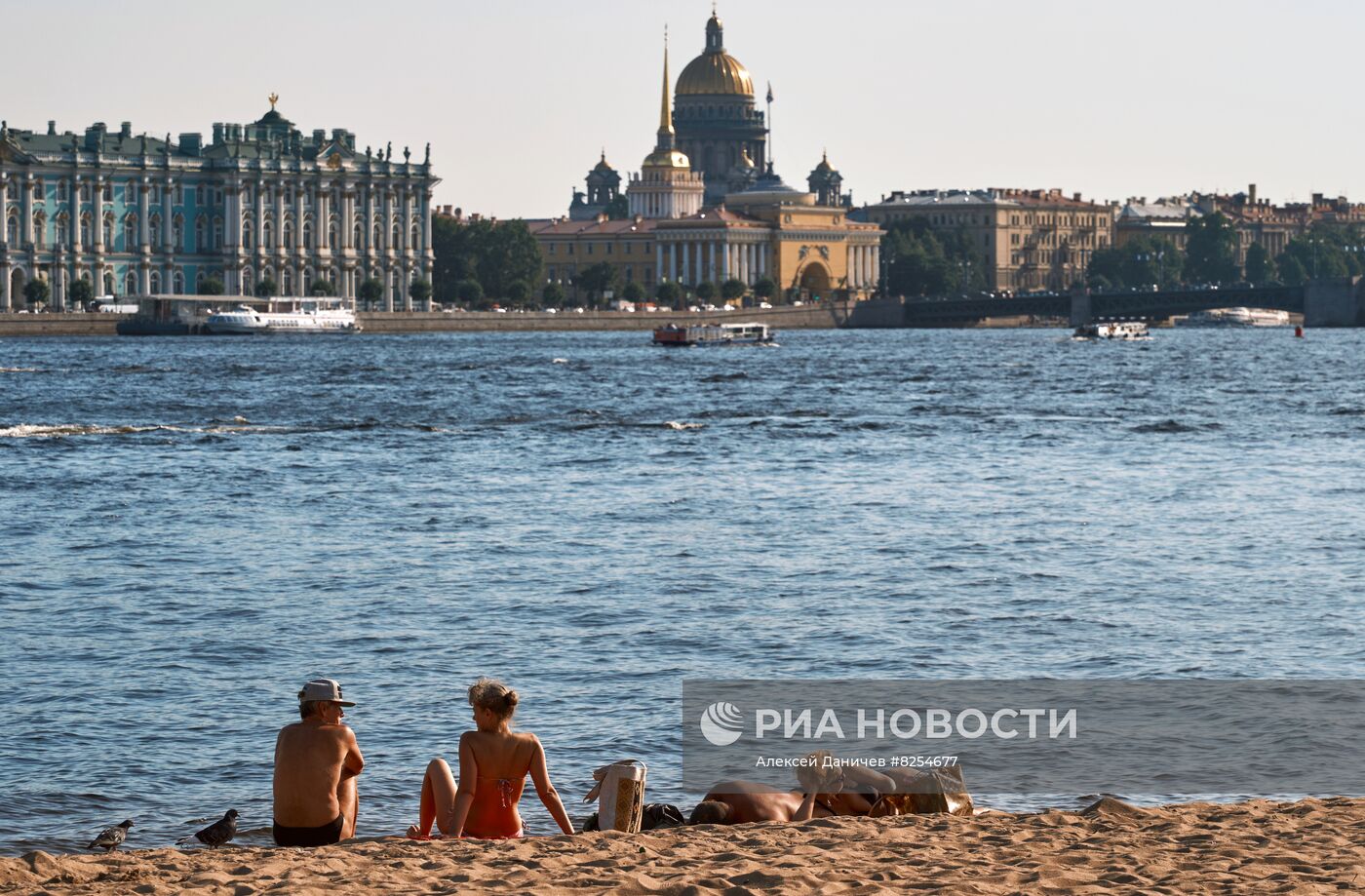 Жара в Санкт-Петербурге