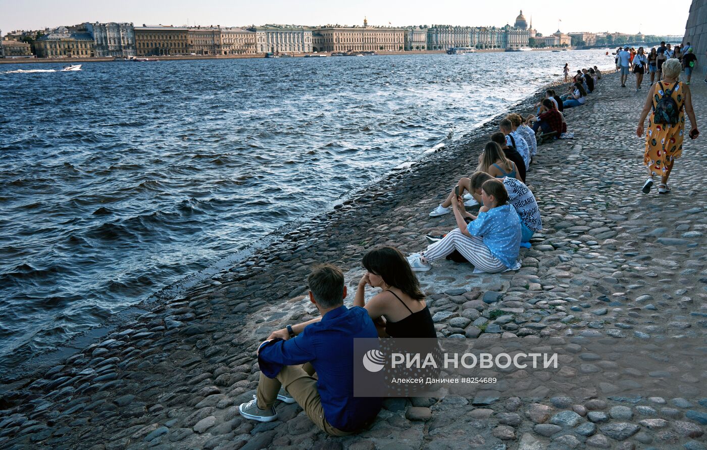 Жара в Санкт-Петербурге