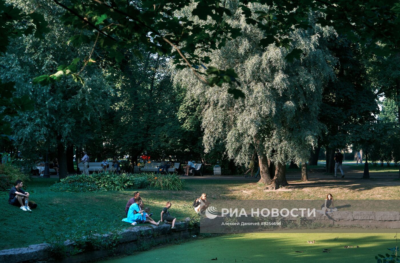 Жара в Санкт-Петербурге