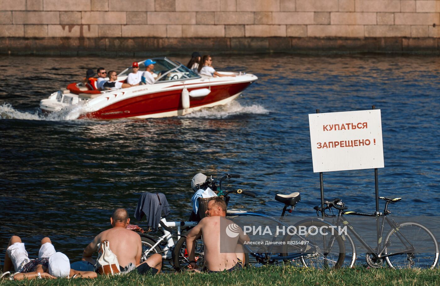 Жара в Санкт-Петербурге