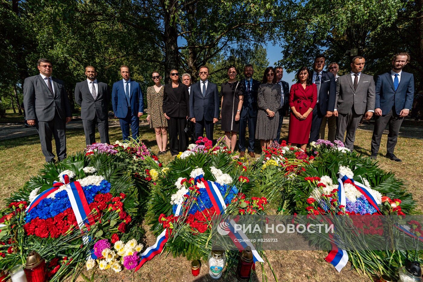 Перезахоронение праха советских воинов в Латвии