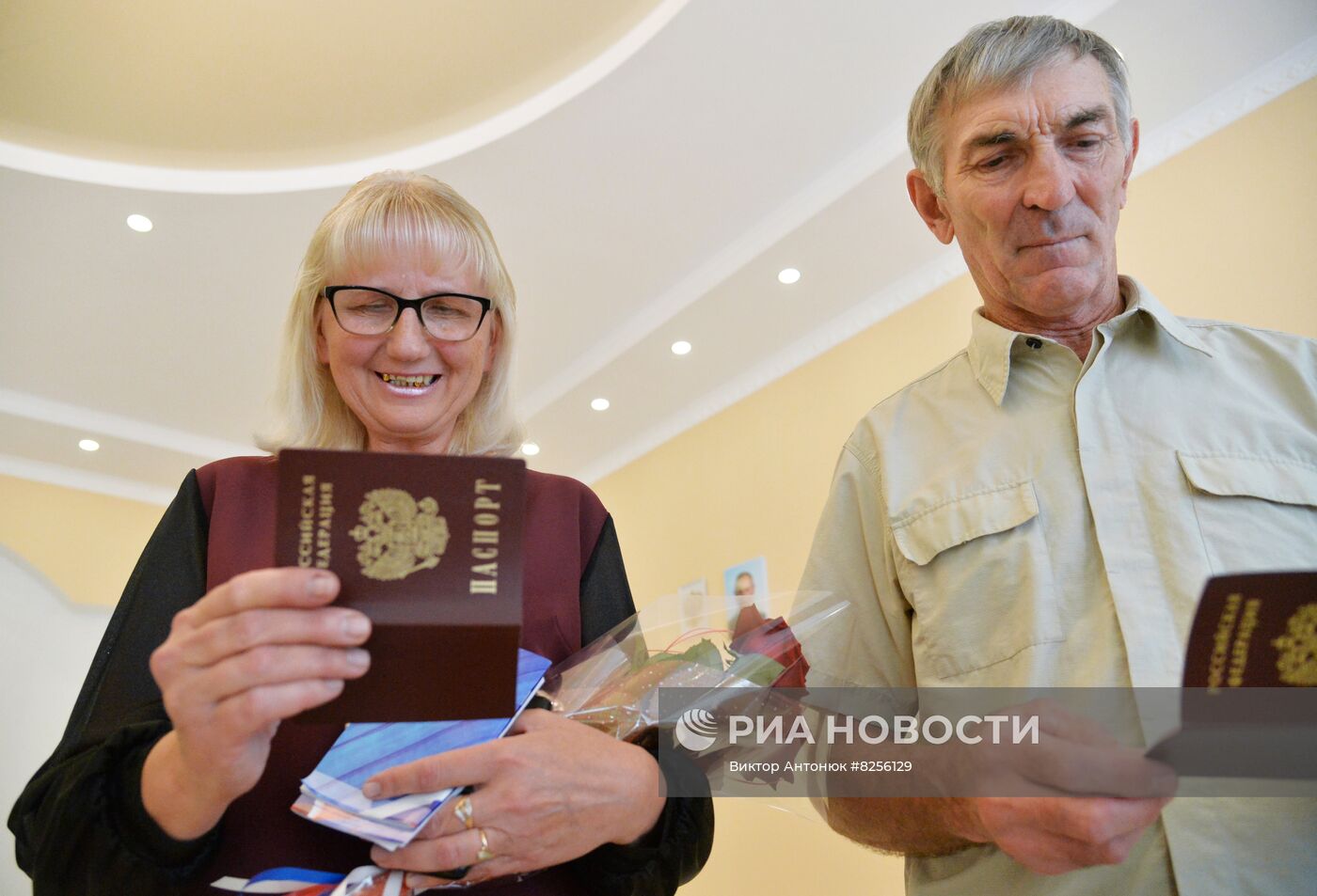 Выдача российских паспортов в Купянске 