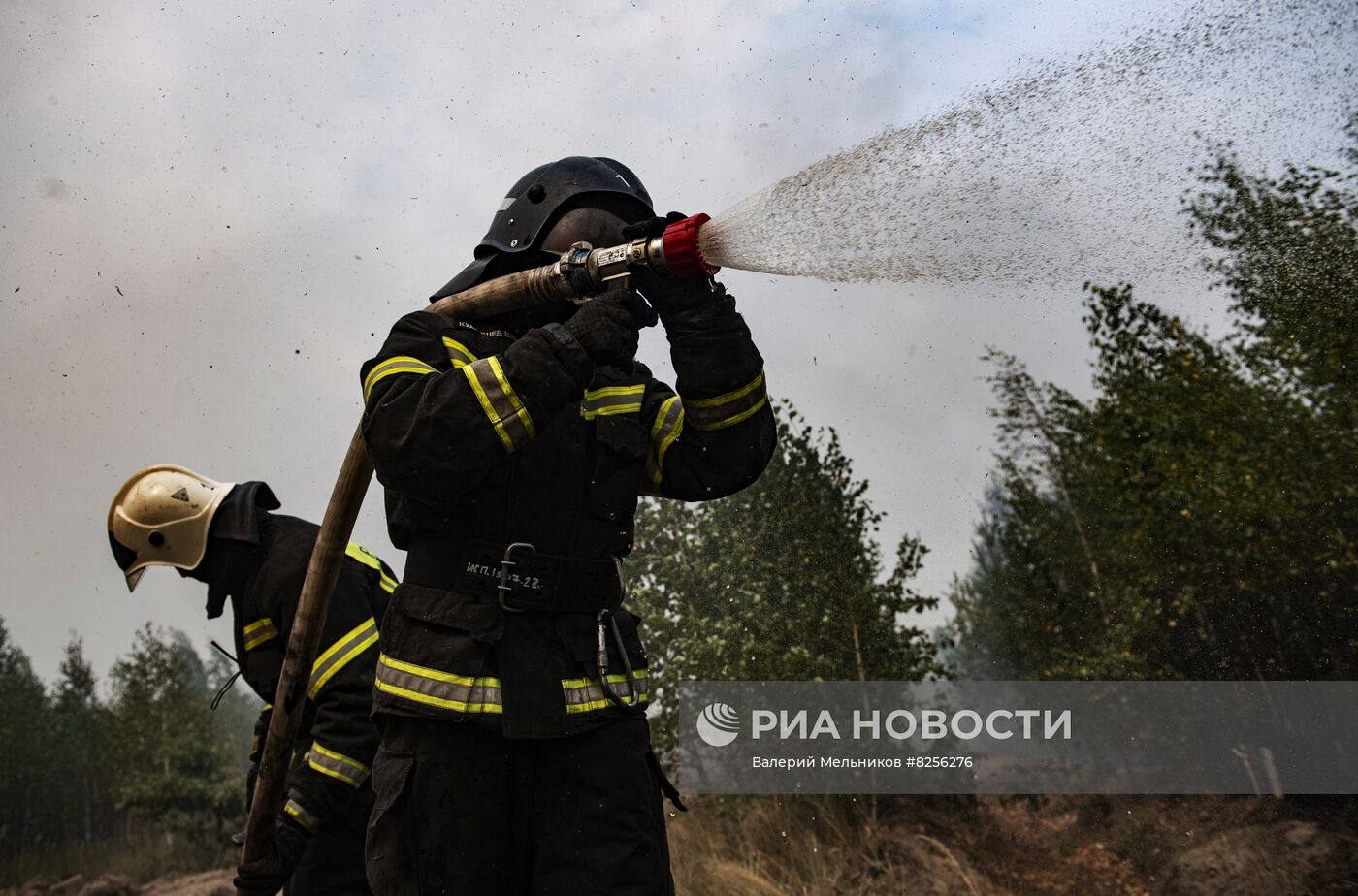 Пожары в Рязанской области 