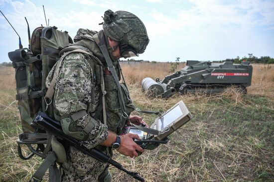 Разминирование села Широкино