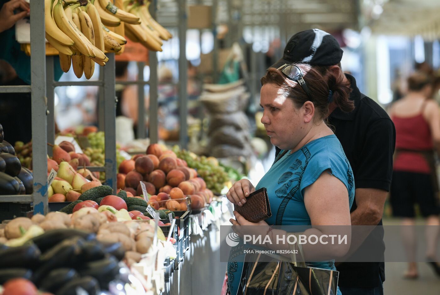 Овощной рынок в Бердянске