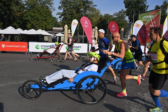 Полумарафон "Лужники"