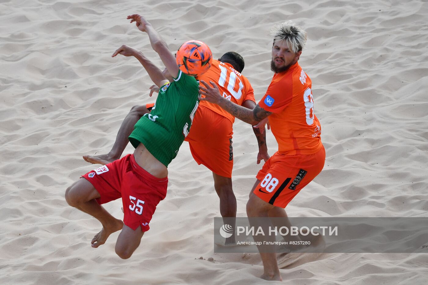 Пляжный футбол. Чемпионат России. Суперфинал