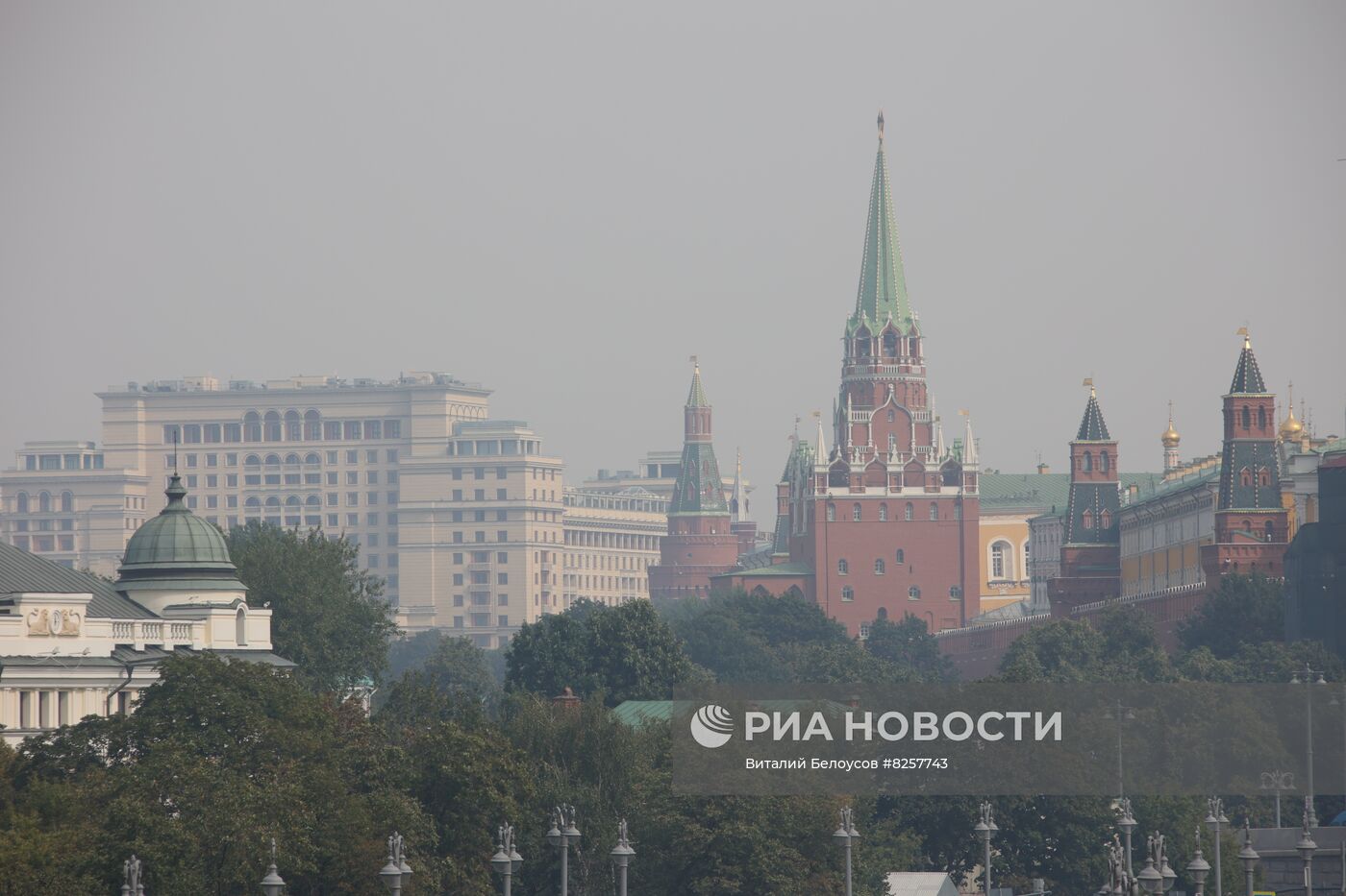 Смог в Москве