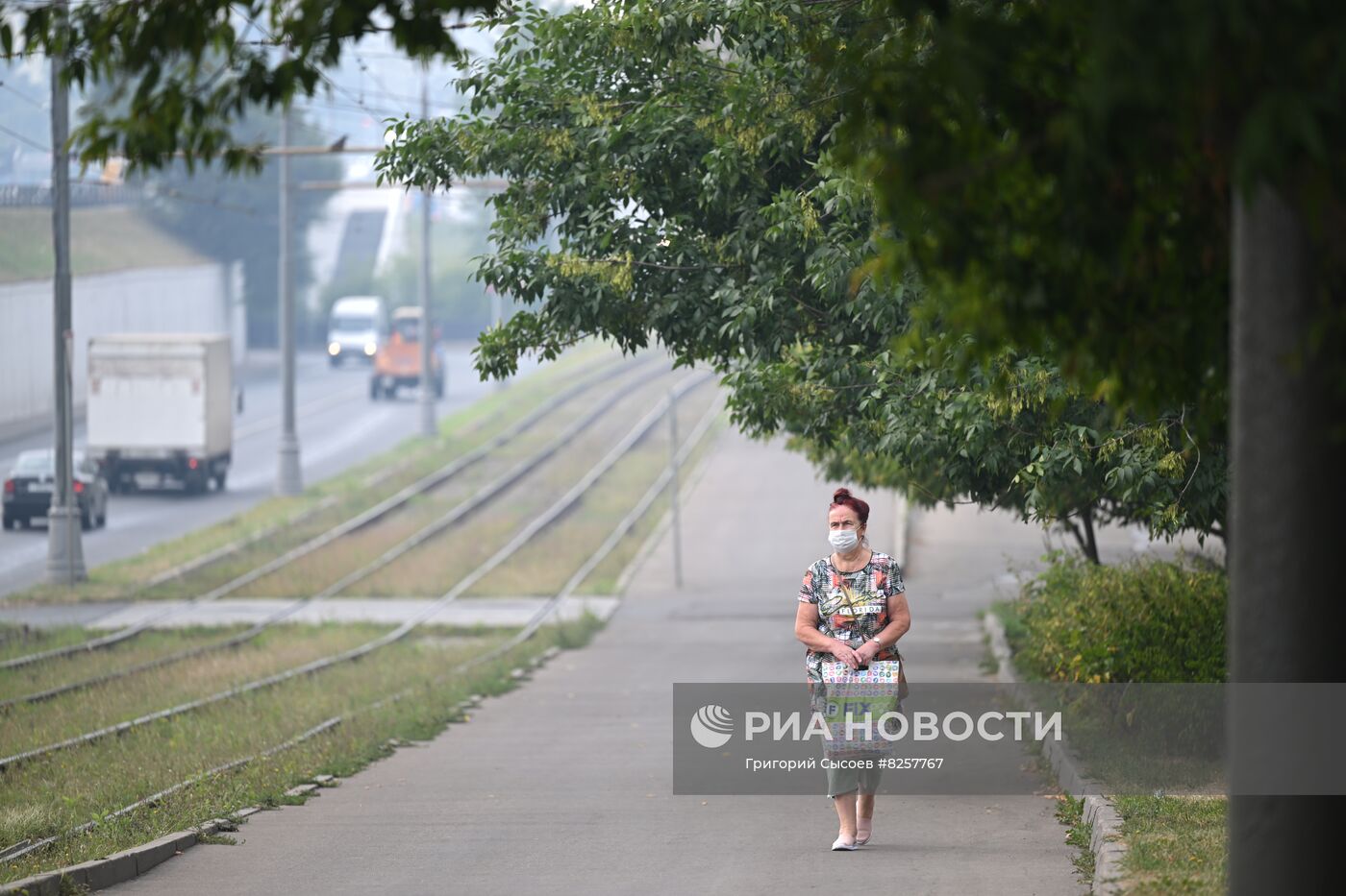 Смог в Москве