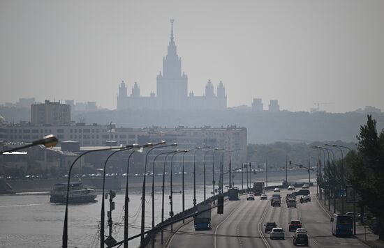 Смог в Москве