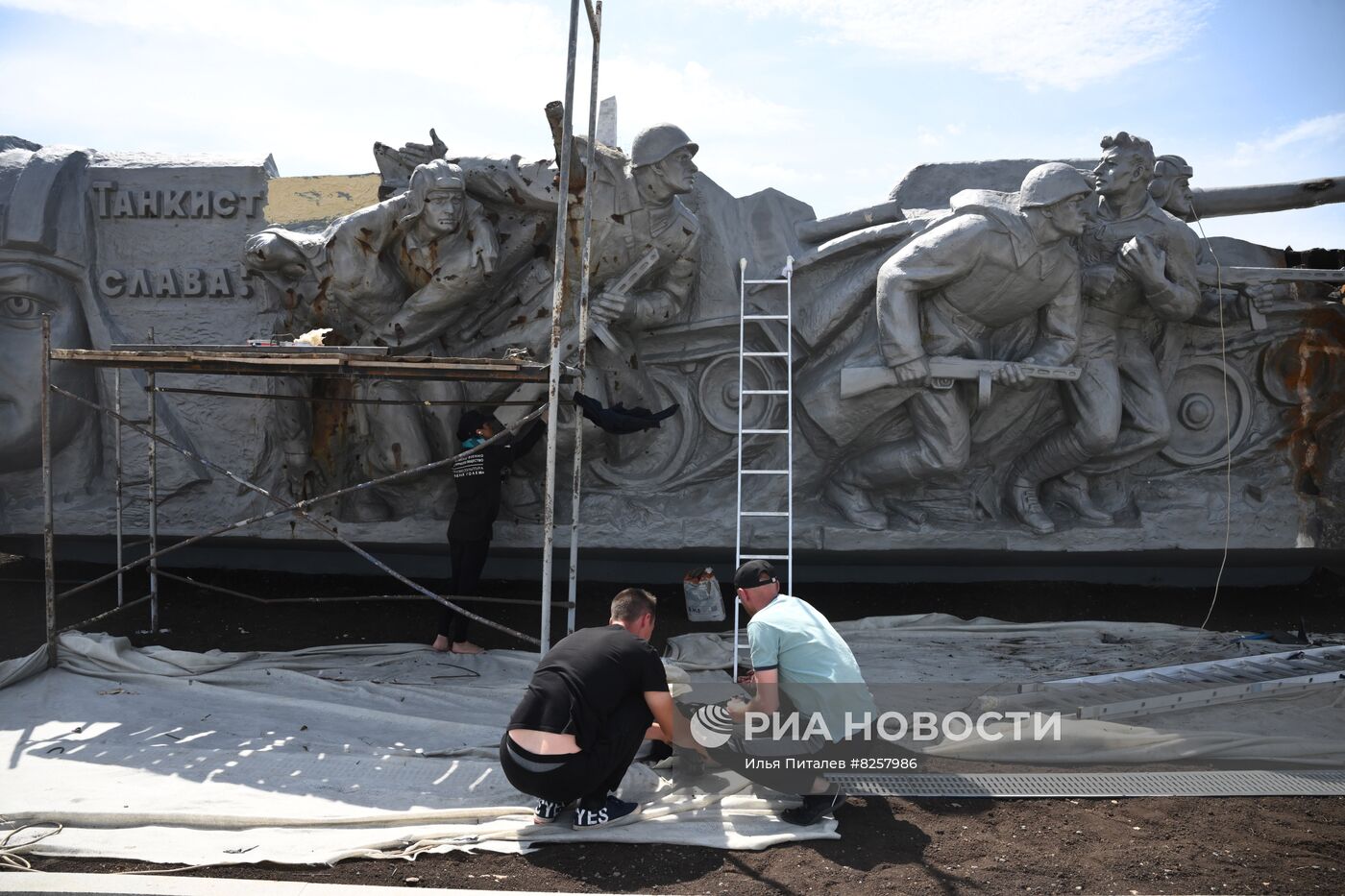 Завершение восстановления мемориала "Саур-Могила" в ДНР