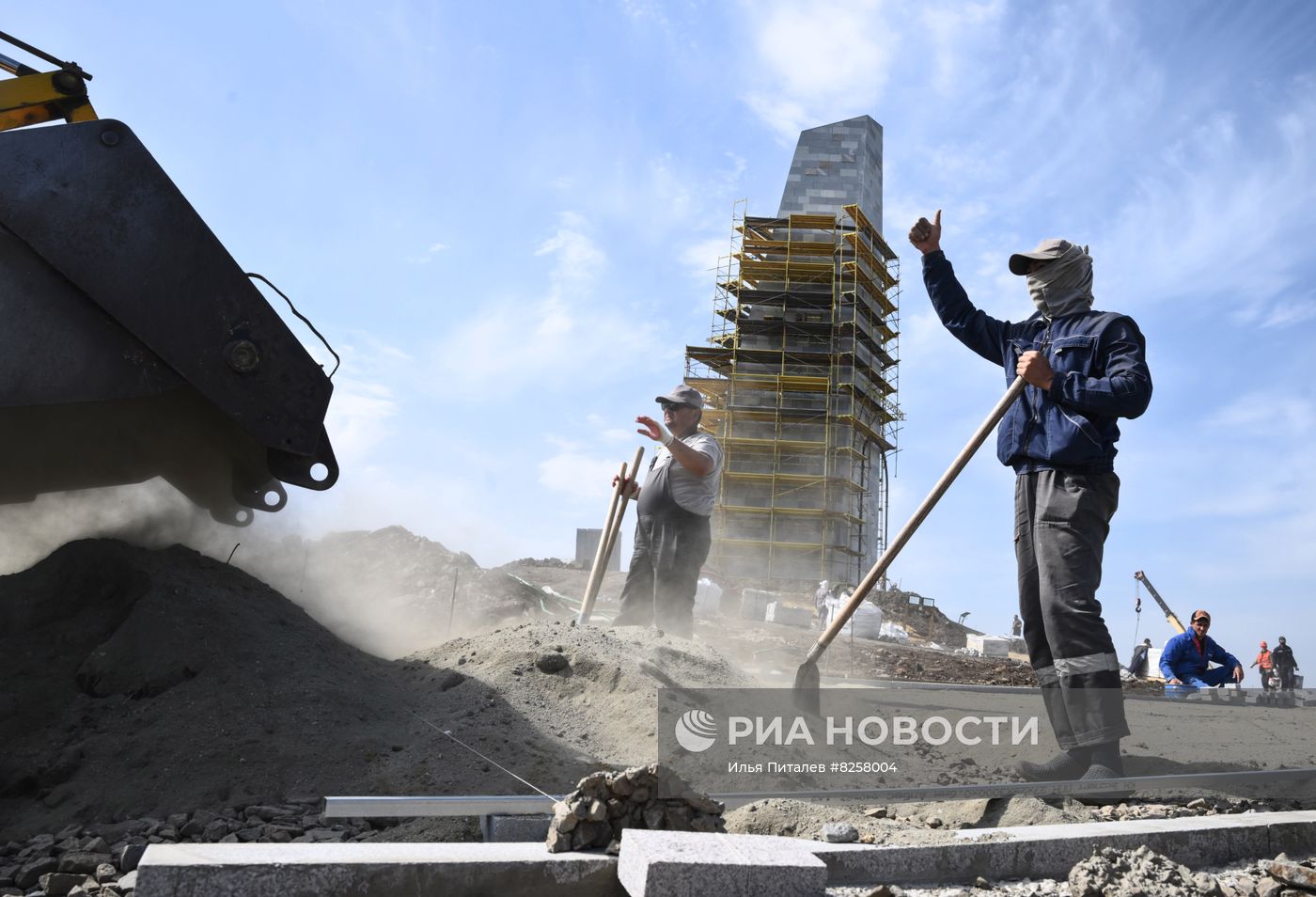 Завершение восстановления мемориала "Саур-Могила" в ДНР