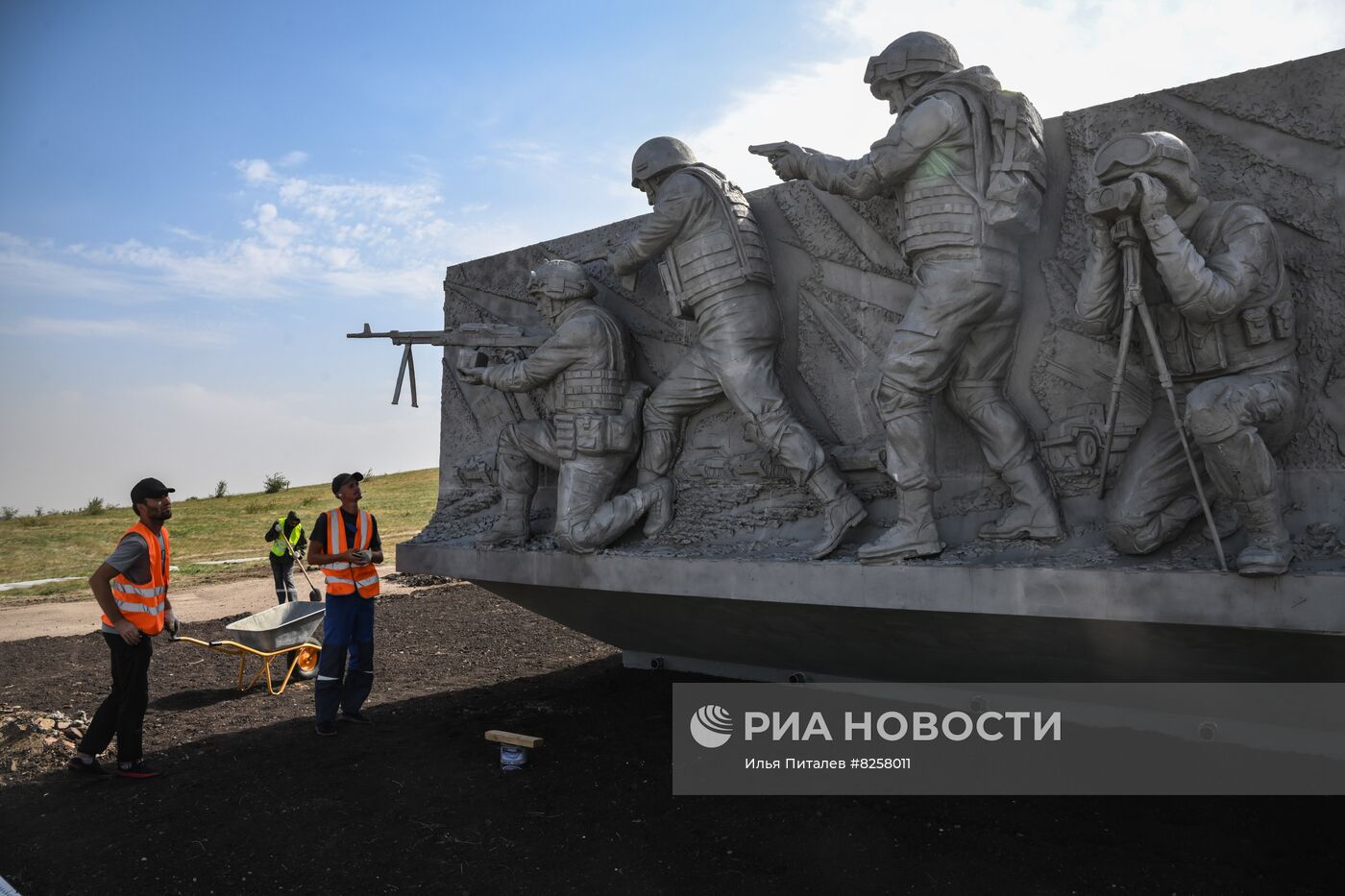 Завершение восстановления мемориала "Саур-Могила" в ДНР