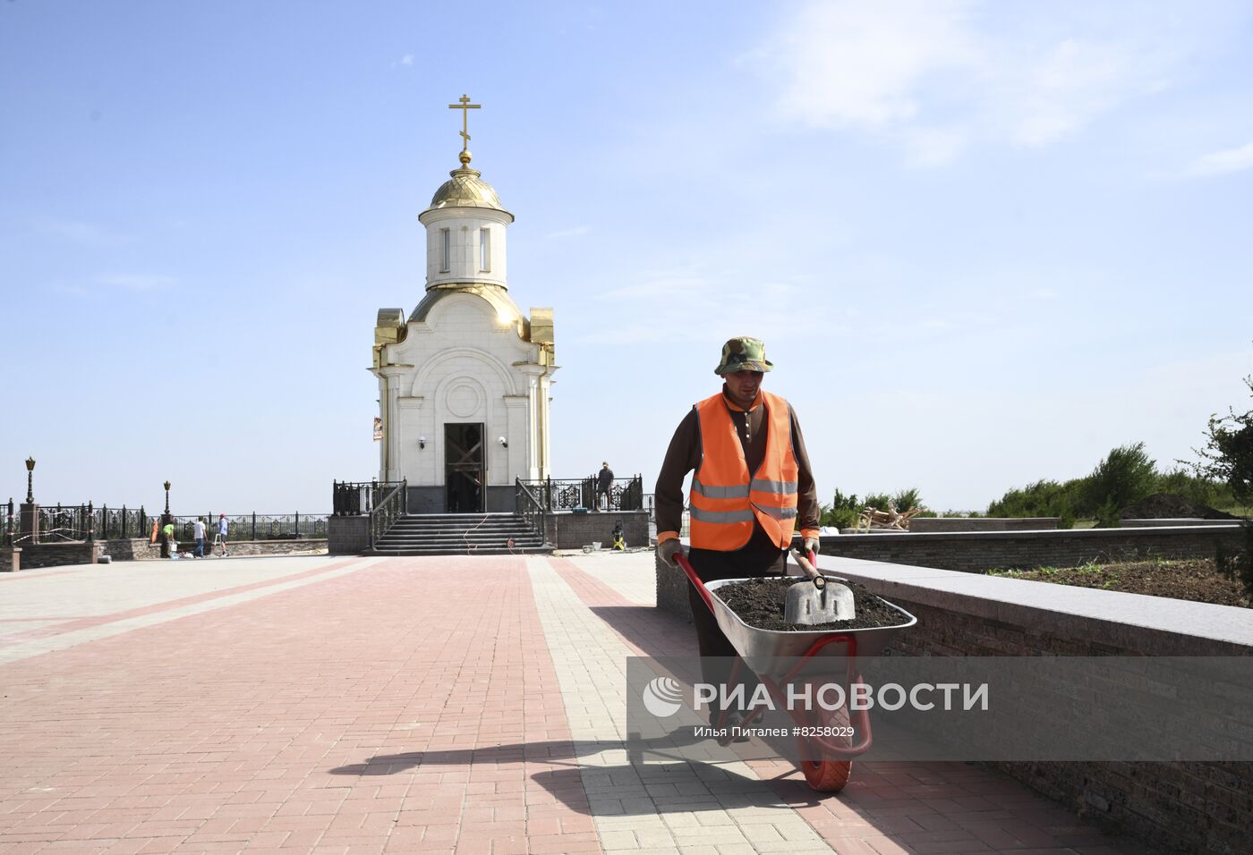 Завершение восстановления мемориала "Саур-Могила" в ДНР