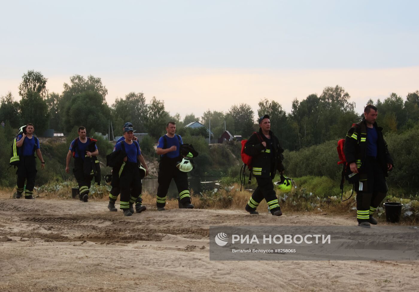 Пожары в Рязанской области