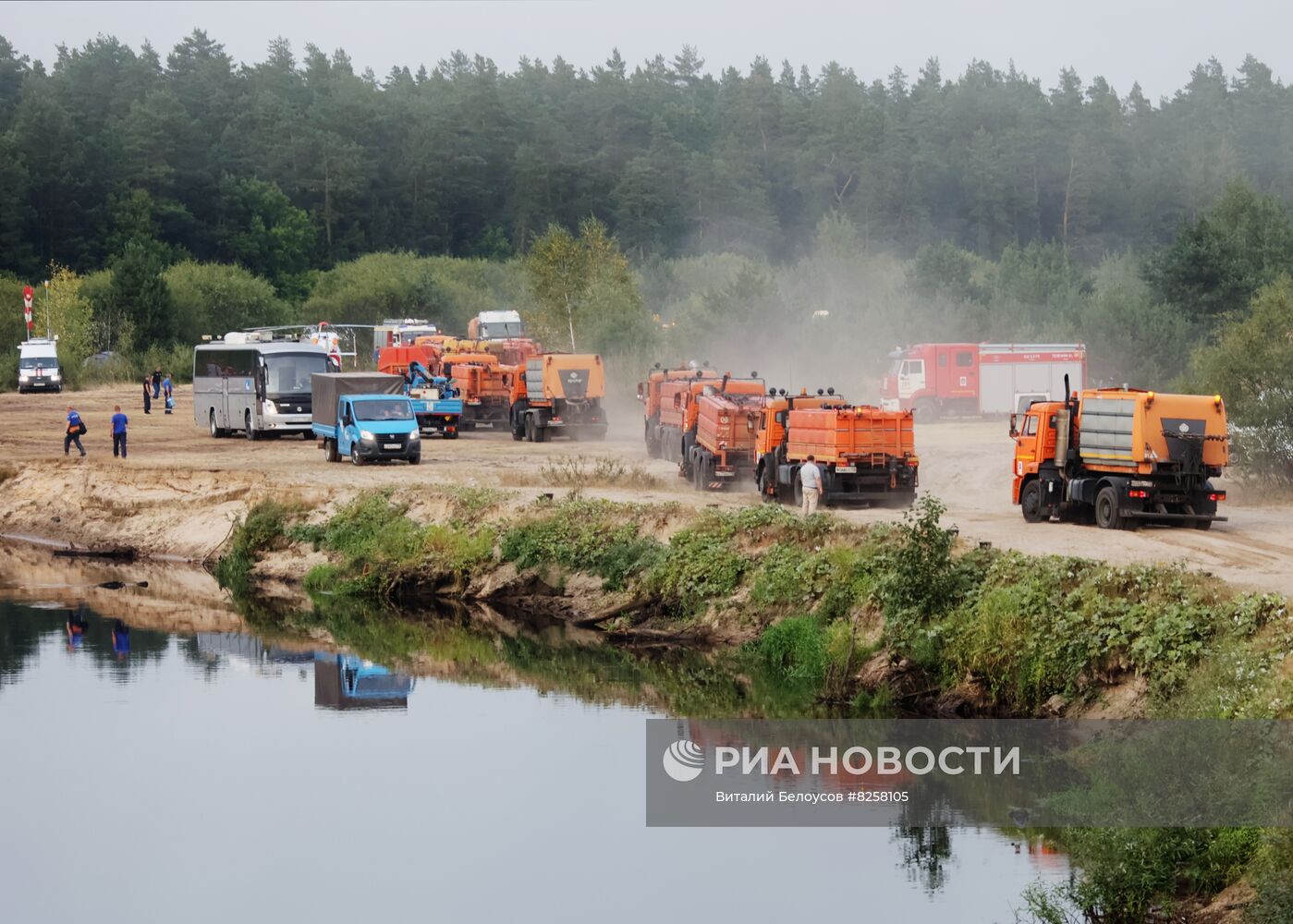 Пожары в Рязанской области 