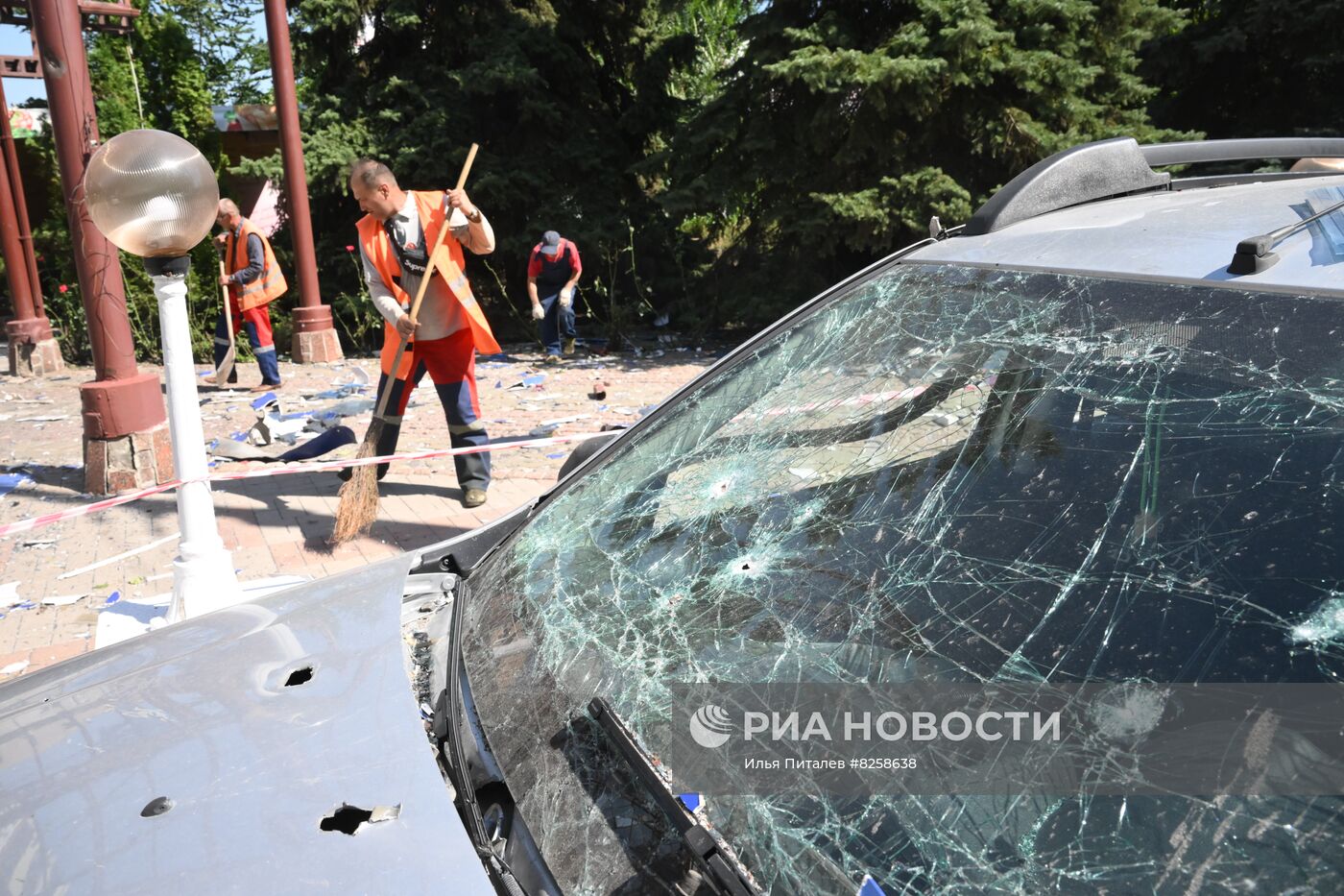 ВСУ обстреляли центр Донецка