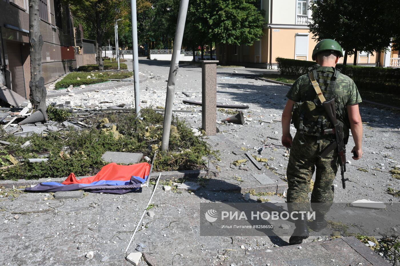 ВСУ обстреляли центр Донецка