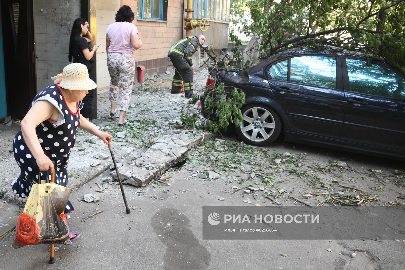 ВСУ обстреляли центр Донецка