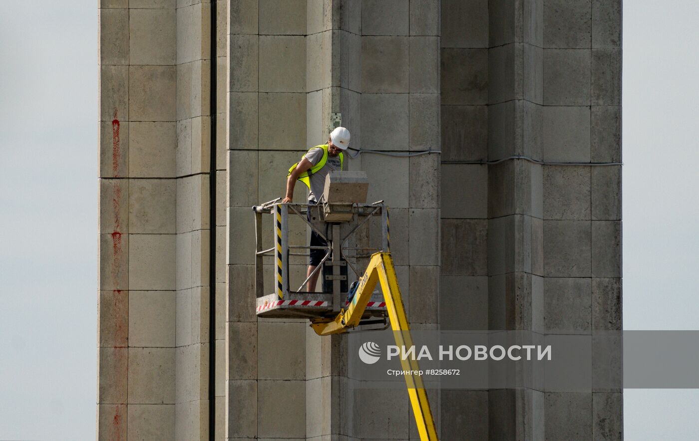 Снос памятника Освободителям Риги 