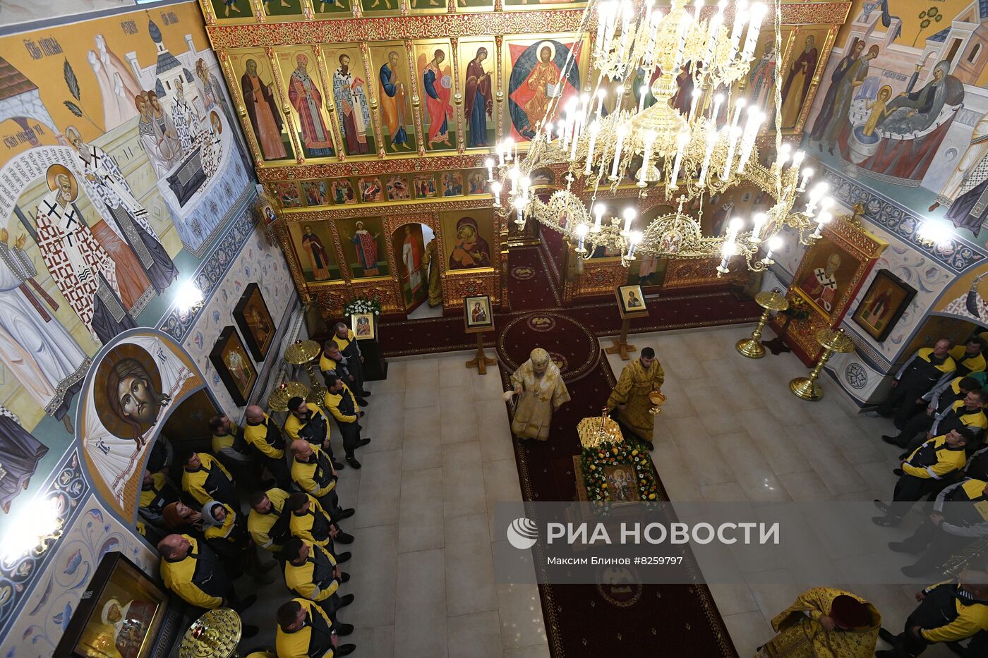 Освящение нового храма Святителя Николая Чудотворца в Магаданской области