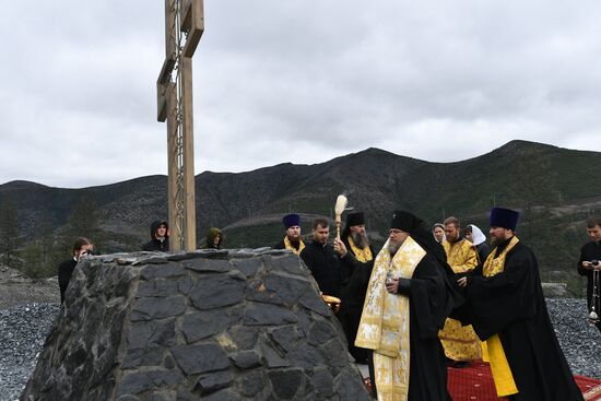 Освящение нового храма Святителя Николая Чудотворца в Магаданской области