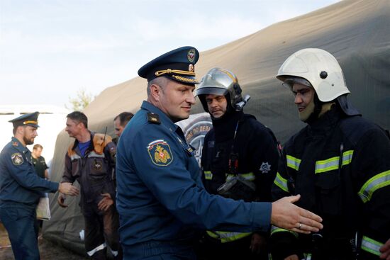 Борьба с лесными пожарами в Нижегородской области