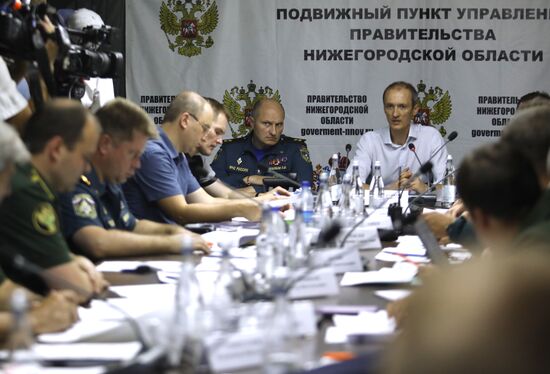 Борьба с лесными пожарами в Нижегородской области