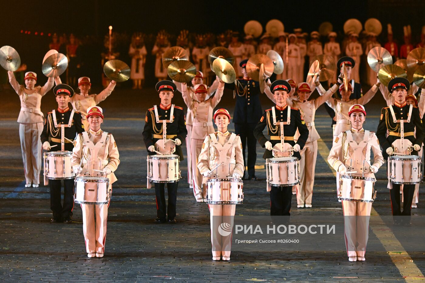 Генеральная репетиция военно-музыкального фестиваля "Спасская башня"