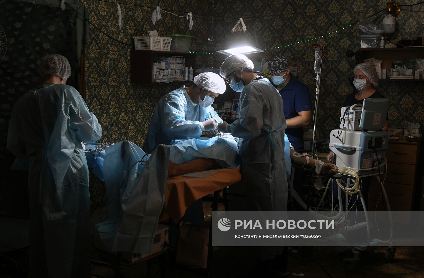 Работа медицинского отряда ВДВ в зоне спецоперации