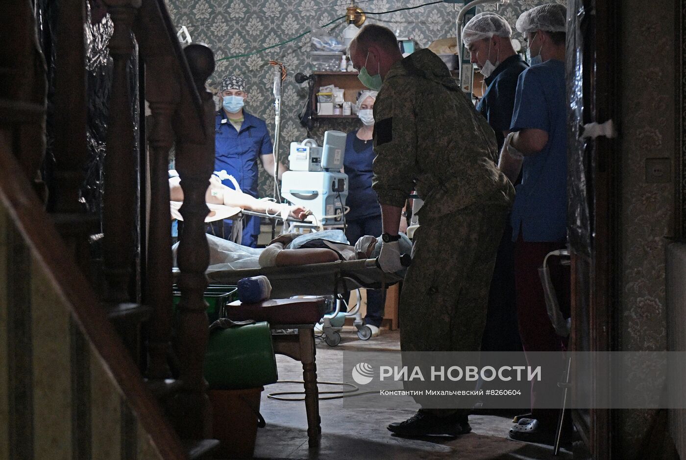 Работа медицинского отряда ВДВ в зоне спецоперации