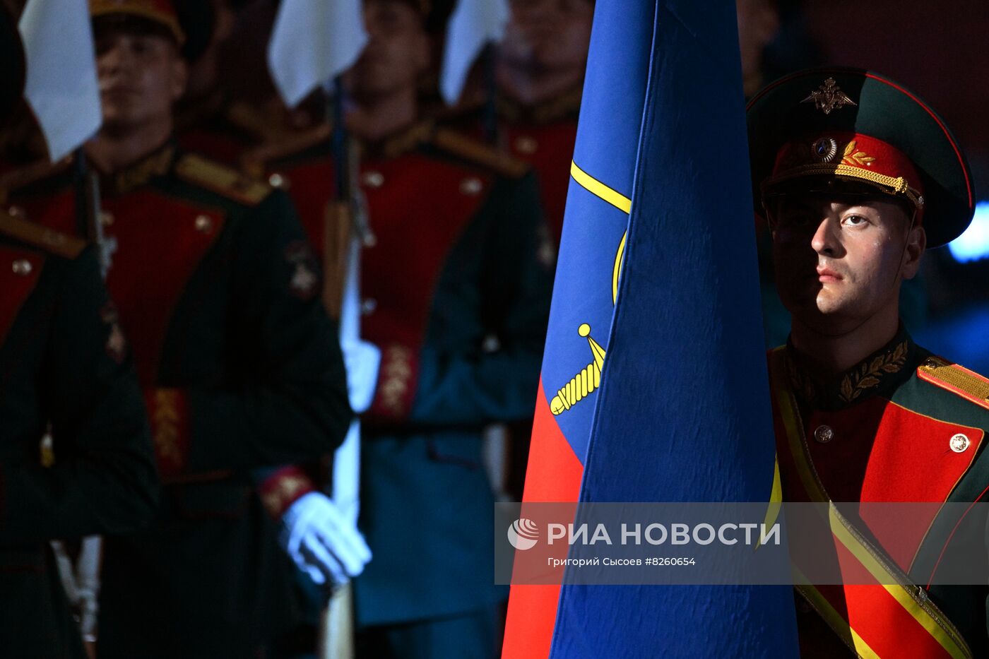 Генеральная репетиция военно-музыкального фестиваля "Спасская башня"