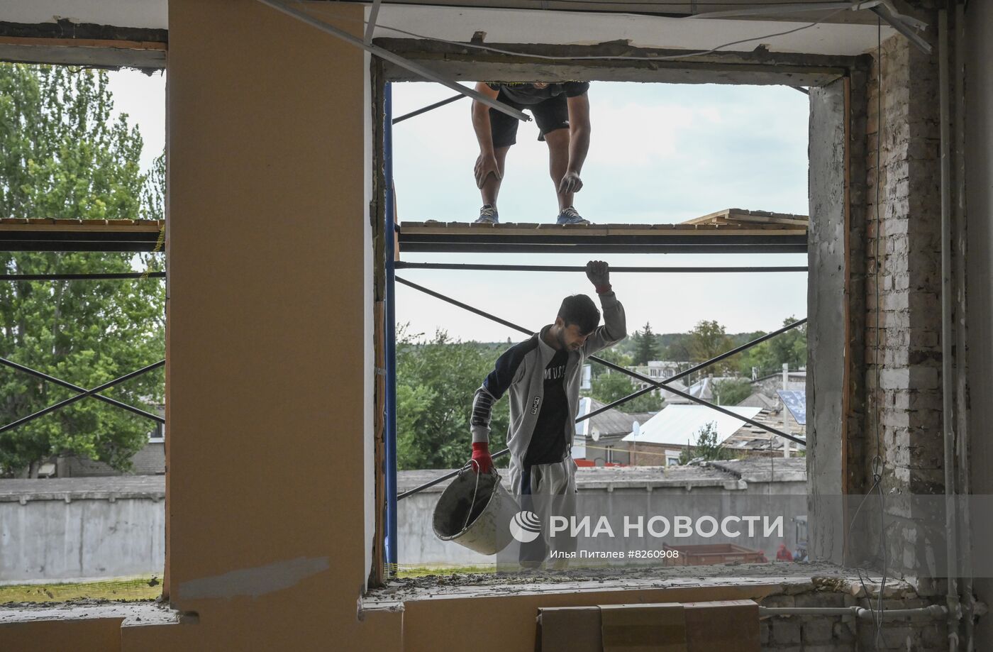 Подготовка школ к новому учебному году в Волновахском районе ДНР