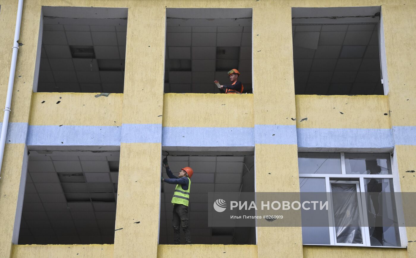 Подготовка школ к новому учебному году в Волновахском районе ДНР