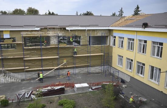 Подготовка школ к новому учебному году в Волновахском районе ДНР