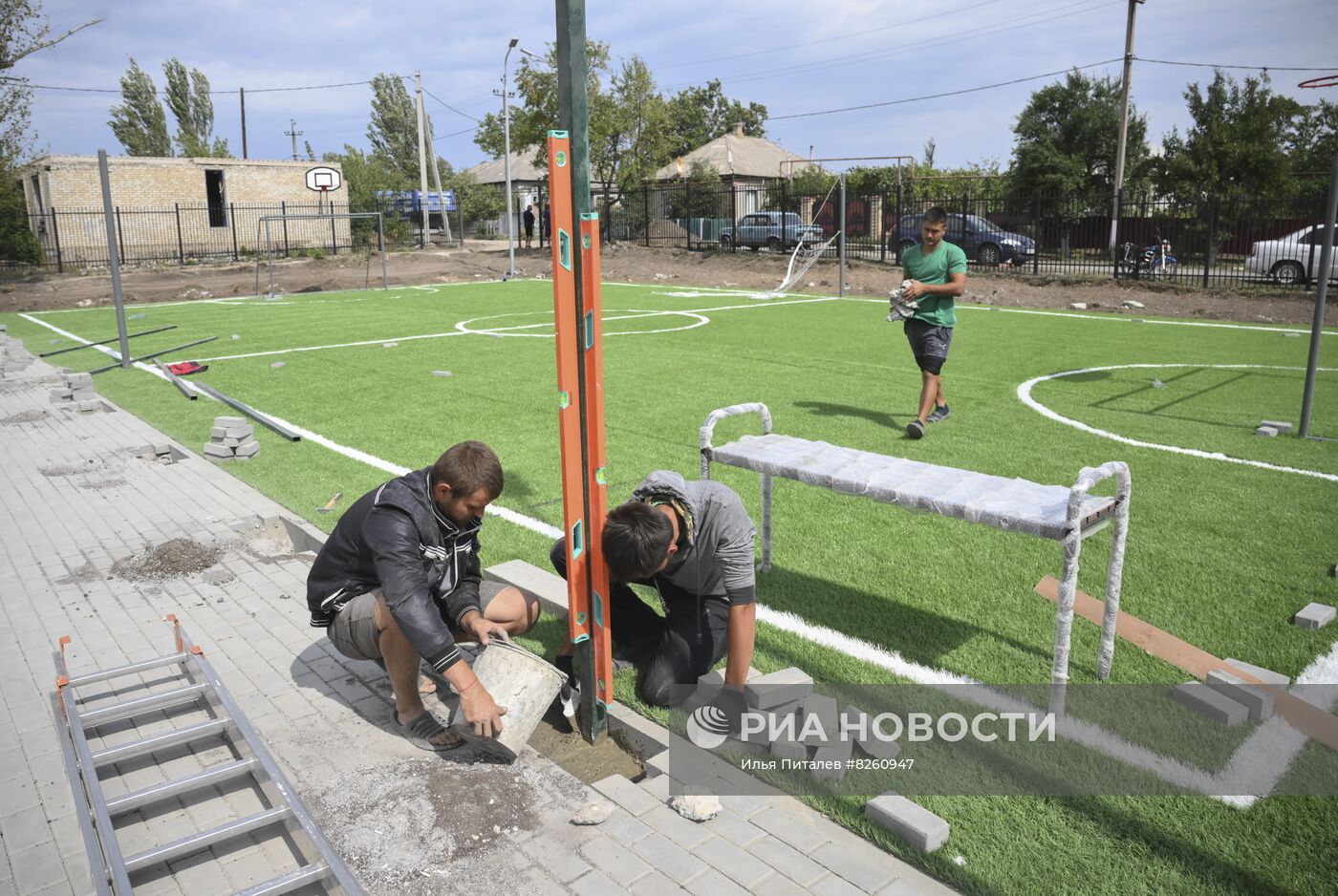Подготовка школ к новому учебному году в Волновахском районе ДНР