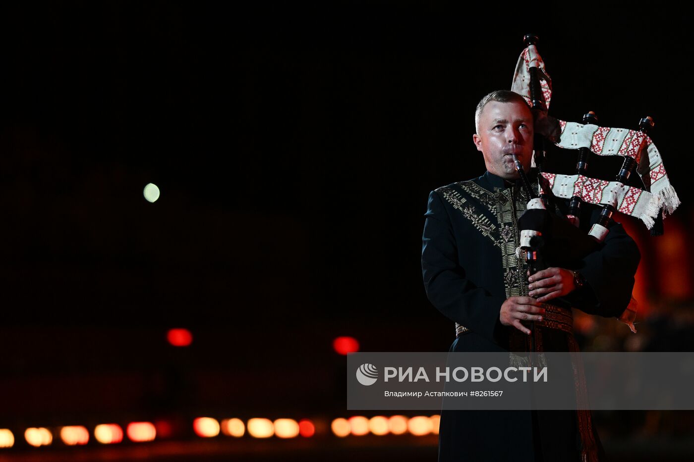 Церемония открытия Международного военно-музыкального фестиваля "Спасская башня" 