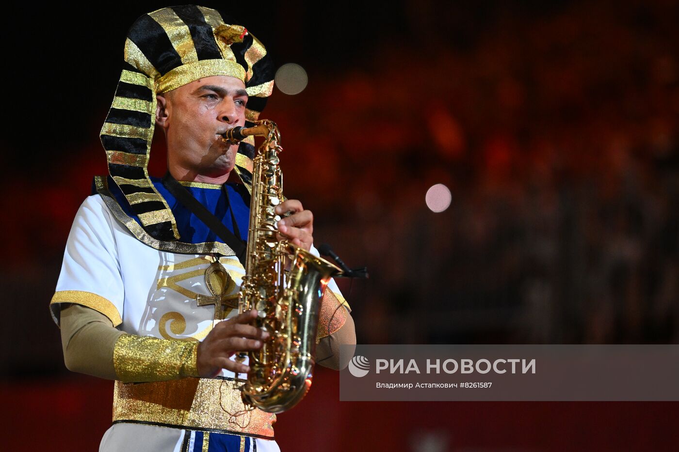 Церемония открытия Международного военно-музыкального фестиваля "Спасская башня" 